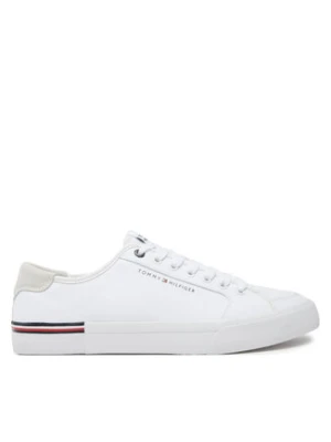 Tommy Hilfiger Tenisówki Core Corporate Vulc Canvas FM0FM05398 Biały