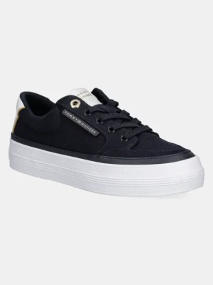 Tommy Hilfiger tenisówki ESSENTIAL VULC TEXTILE SNEAKER damskie kolor granatowy FW0FW08323