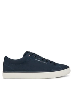 Tommy Hilfiger Tenisówki Hi Vulc Low Core Canvas FM0FM05396 Granatowy