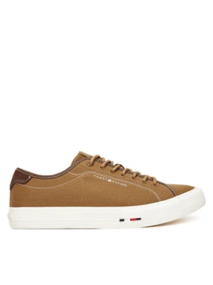 Tommy Hilfiger Tenisówki Hi Vulc Street Canvas FM0FM05515 Brązowy