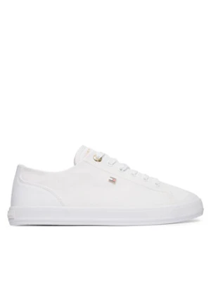 Tommy Hilfiger Tenisówki Th Foxing Sneaker Canvas FW0FW09170 Biały