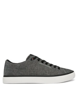 Tommy Hilfiger Tenisówki Th Hi Vulc Core Low Chambray FM0FM05818 Szary