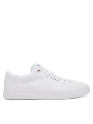 Tommy Hilfiger Tenisówki Th Hi Vulc Low Core Canvas FM0FM05396 Biały