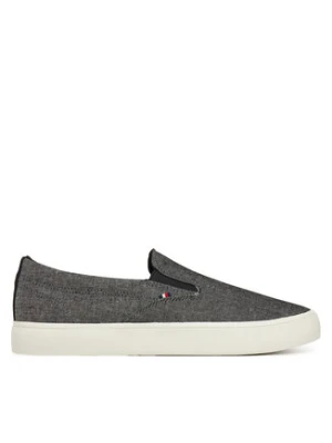 Tommy Hilfiger Tenisówki Th Hi Vulc Low Slip On Ch FM0FM05390 Szary