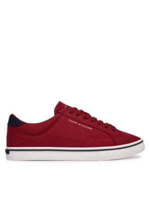 Tommy Hilfiger Tenisówki Vulc Core Long Lace FM0FM05688 Bordowy