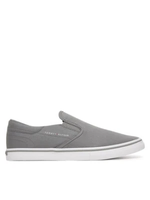 Tommy Hilfiger Tenisówki Vulc Core Slip On FM0FM05689 Szary