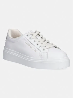 Tommy Hilfiger TH CHIC CUPSOLE PLATFORM sneakersy damskie skórzane