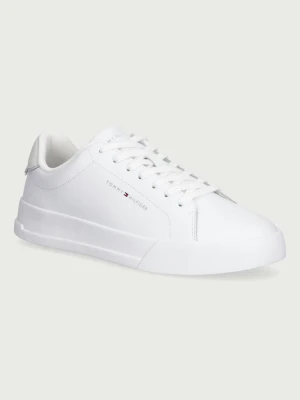Tommy Hilfiger TH COURT CORE sneakersy męskie skórzane biały