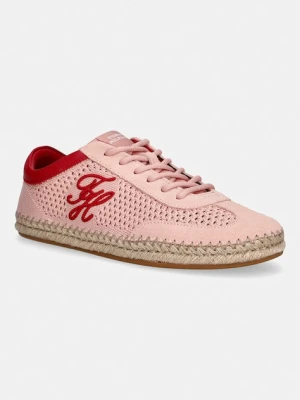 Tommy Hilfiger TH HERITAGE ROPE SNEAKER sneakersy damskie różowy