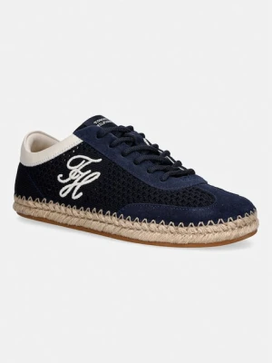 Tommy Hilfiger TH HERITAGE ROPE SNEAKER sneakersy damskie granatowy