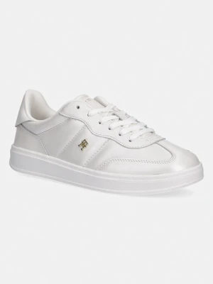 Tommy Hilfiger TH HERITAGE SHINY SNEAKER sneakersy damskie skórzane