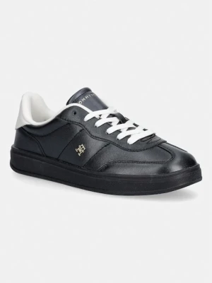 Tommy Hilfiger TH HERITAGE SHINY SNEAKER sneakersy damskie skórzane