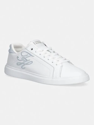 Tommy Hilfiger TH ICON COURT SCRIPT sneakersy damskie skórzane biały