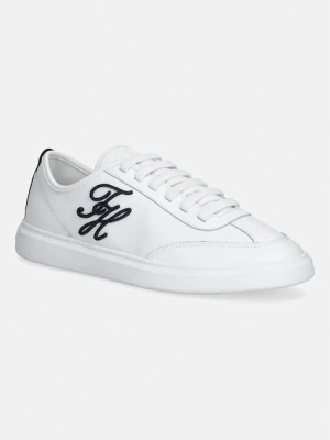 Tommy Hilfiger TH ICON LIGHT SNEAKER sneakersy damskie skórzane biały