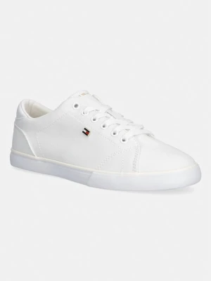 Tommy Hilfiger TH LOW PROFILE VULC CANVAS tenisówki damskie biały