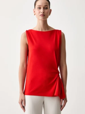 Tommy Hilfiger top damski bawełniany czerwony
