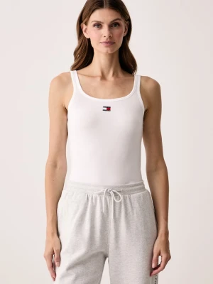 Tommy Hilfiger top damski bawełniany z elastanem 3-pack szary