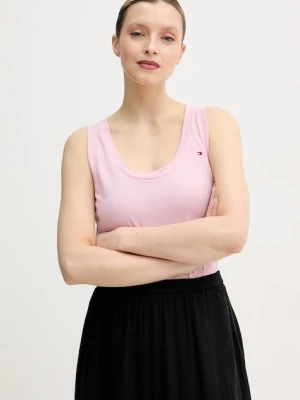 Tommy Hilfiger top damski z bawełną