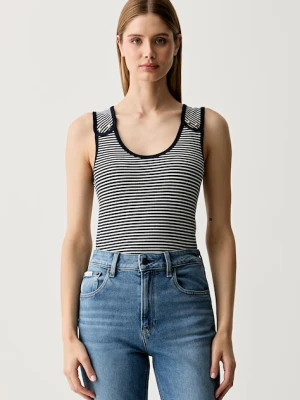 Tommy Hilfiger top damski z wiskozą