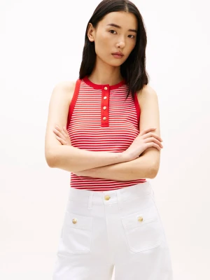 Tommy Hilfiger Top HENLEY | Slim Fit