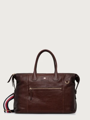 Tommy Hilfiger torba męska skórzana brązowy