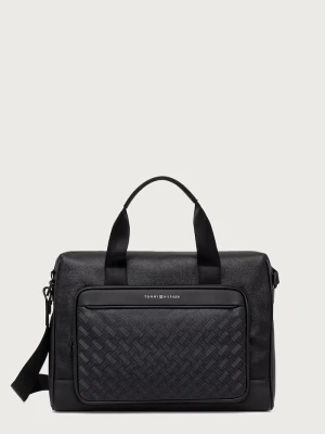 Tommy Hilfiger torba męska z imitacji skóry czarny