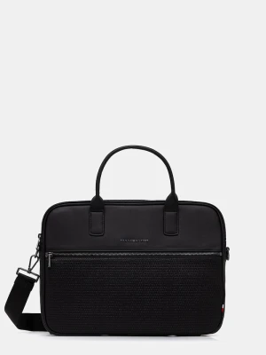 Tommy Hilfiger torba męska z imitacji skóry czarny