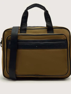 Tommy Hilfiger Torba na laptopa 17" oliwkowy