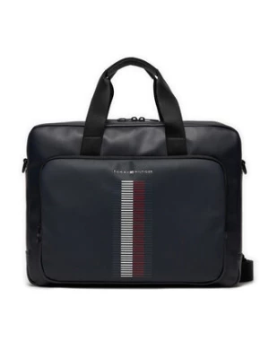 Tommy Hilfiger Torba na laptopa AM0AM12974 Granatowy