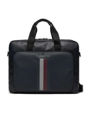 Tommy Hilfiger Torba na laptopa AM0AM12974 Granatowy