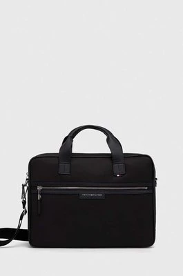 Tommy Hilfiger torba na laptopa kolor czarny AM0AM11836