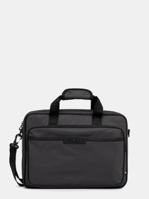 Tommy Hilfiger torba na laptopa kolor szary AM0AM13466