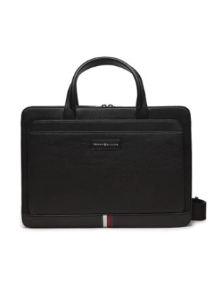 Tommy Hilfiger Torba na laptopa Th Business Slim AM0AM12710 Czarny