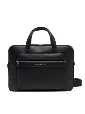 Tommy Hilfiger Torba na laptopa Th Central Computer Bag AM0AM13203 Czarny