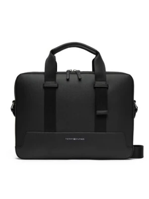 Tommy Hilfiger Torba na laptopa Th Modern Computer Bag AM0AM13637 Czarny