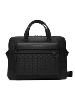 Tommy Hilfiger Torba na laptopa Th Modern Computer Bag AM0AM14002 Czarny