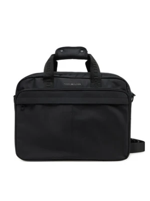 Tommy Hilfiger Torba na laptopa Th Repreve Computer Bag AM0AM13186 Czarny