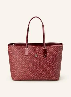 Tommy Hilfiger Torba Shopper Monoplay rot