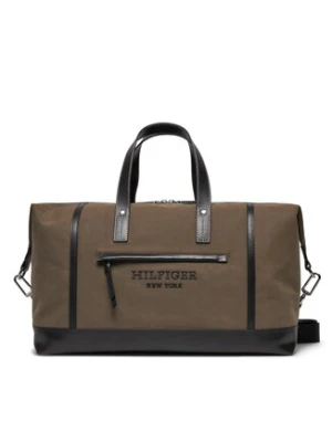Tommy Hilfiger Torba weekendowa Th Prep Classic Duffle AM0AM11814 Khaki