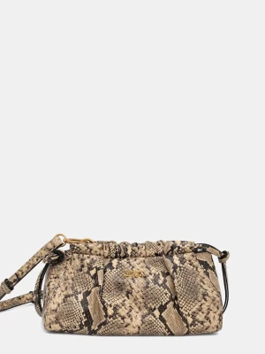 Tommy Hilfiger torebka crossbody damska skórzana brązowy
