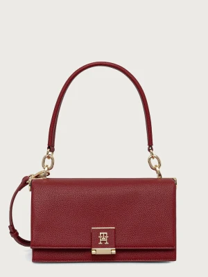 Tommy Hilfiger torebka crossbody damska z imitacji skóry czerwony