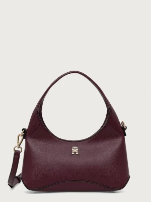 Tommy Hilfiger torebka damska z imitacji skóry bordowy