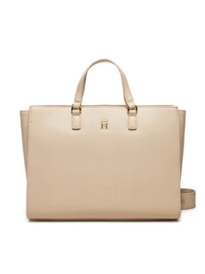 Tommy Hilfiger Torebka Fresh Satchel AW0AW16681 Beżowy