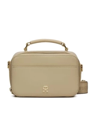 Tommy Hilfiger Torebka Iconic Tommy Camera Bag AW0AW15689 Beżowy