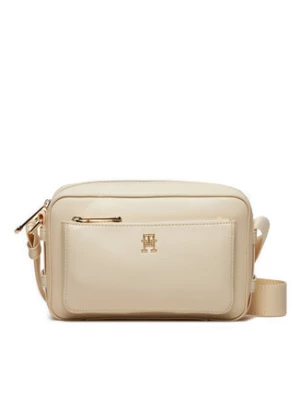 Tommy Hilfiger Torebka Iconic Tommy Camera Bag AW0AW15991 Beżowy