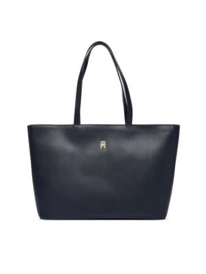 Tommy Hilfiger Torebka Im Latam Corp Tote AW0AW17322 Granatowy