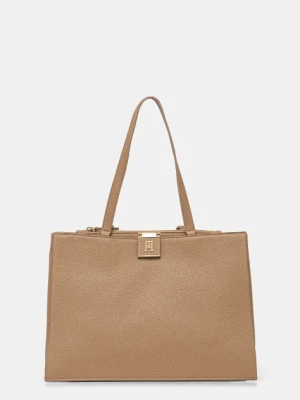 Tommy Hilfiger torebka kolor beżowy AW0AW17191
