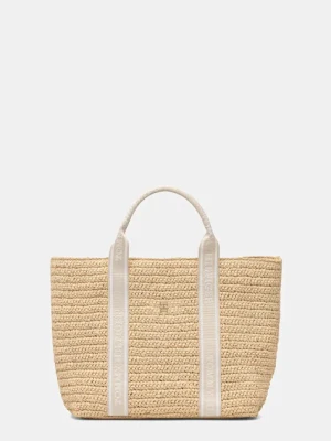 Tommy Hilfiger torebka kolor beżowy AW0AW17196