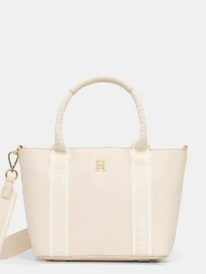 Tommy Hilfiger torebka kolor beżowy AW0AW17201