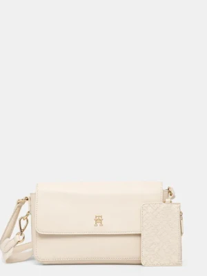 Tommy Hilfiger torebka kolor beżowy AW0AW17219
